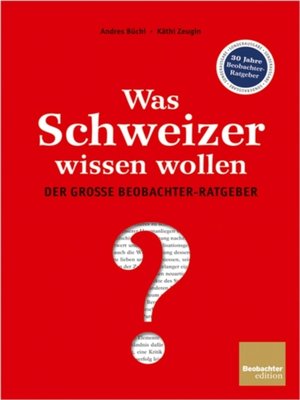 cover image of Was Schweizer wissen wollen